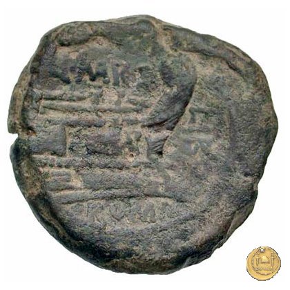 215/3 - semisse Q. Marcius Libo 148 BC (Roma)