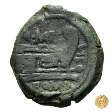 215/4 - triente Q. Marcius Libo 148 BC (Roma)