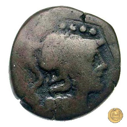 215/4 - triente Q. Marcius Libo 148 BC (Roma)