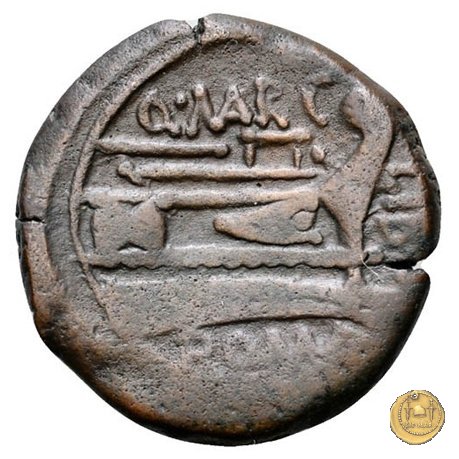 215/5 - quadrante Q. Marcius Libo 148 BC (Roma)
