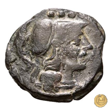 216/4 - triente L. Sempronius Pitio 148 BC (Roma)