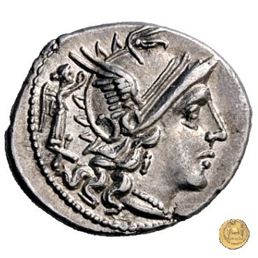 217/1 - denario C. Terentius Lucanus 147 BC (Roma)