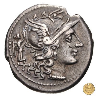 217/1 - denario C. Terentius Lucanus 147 BC (Roma)