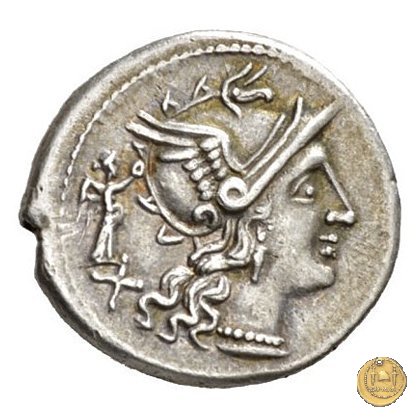 217/1 - denario C. Terentius Lucanus 147 BC (Roma)