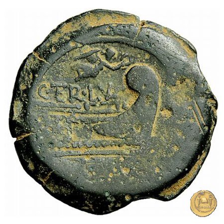 217/2 - asse C. Terentius Lucanus 147 BC (Roma)