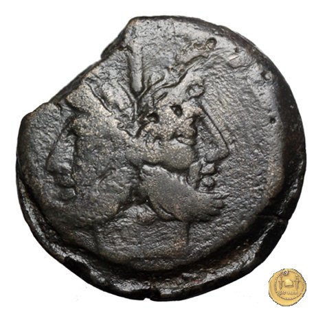 217/2 - asse C. Terentius Lucanus 147 BC (Roma)