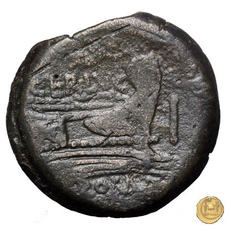 217/2 - asse C. Terentius Lucanus 147 BC (Roma)