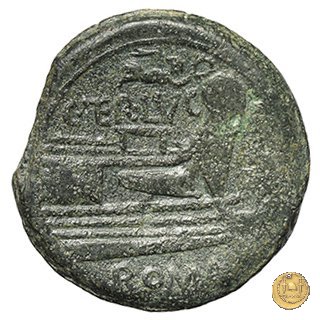 217/2 - asse C. Terentius Lucanus 147 BC (Roma)