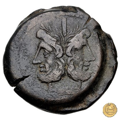 217/2 - asse C. Terentius Lucanus 147 BC (Roma)