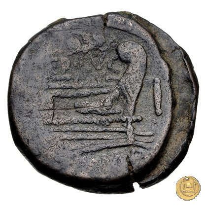 217/2 - asse C. Terentius Lucanus 147 BC (Roma)