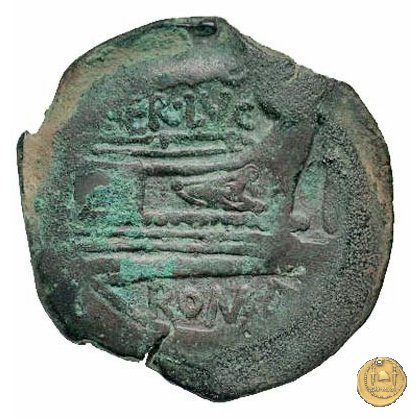 217/2 - asse C. Terentius Lucanus 147 BC (Roma)