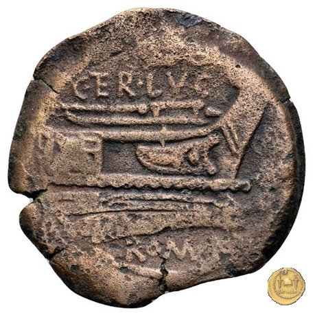 217/3 - semisse C. Terentius Lucanus 147 BC (Roma)