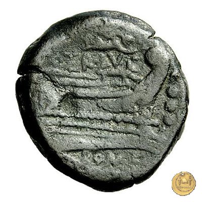 217/4 - triente C. Terentius Lucanus 147 BC (Roma)