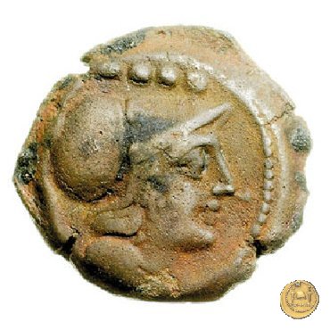 217/4 - triente C. Terentius Lucanus 147 BC (Roma)