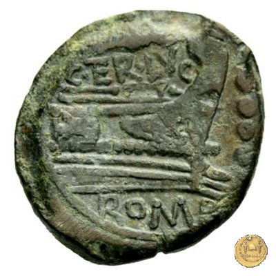 217/4 - triente C. Terentius Lucanus 147 BC (Roma)