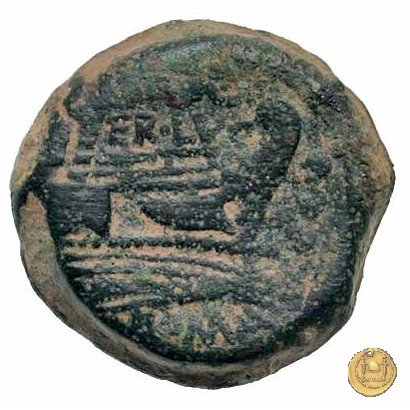 217/5 - quadrante C. Terentius Lucanus 147 BC (Roma)