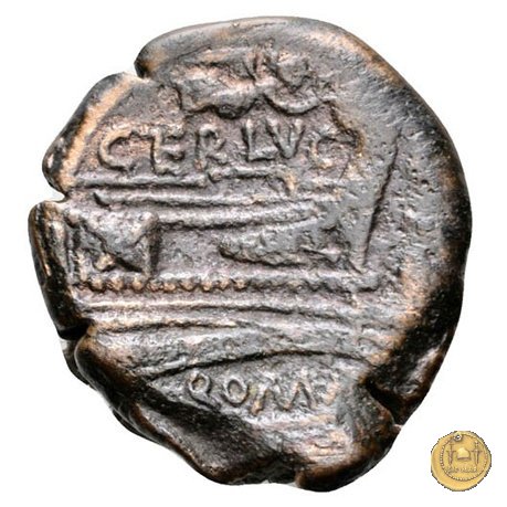 217/5 - quadrante C. Terentius Lucanus 147 BC (Roma)