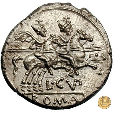 218/1 - denario L. Cupiennius 147 BC (Roma)