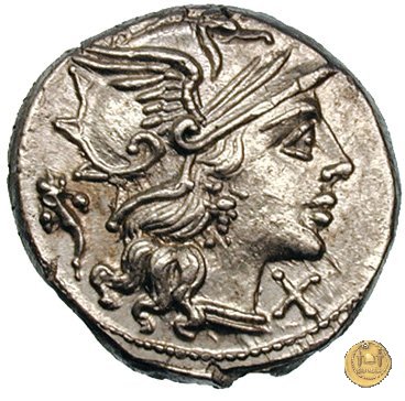 218/1 - denario L. Cupiennius 147 BC (Roma)