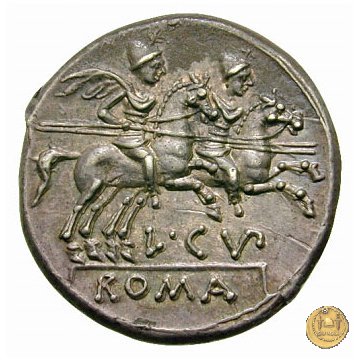 218/1 - denario L. Cupiennius 147 BC (Roma)