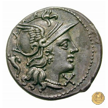 218/1 - denario L. Cupiennius 147 BC (Roma)