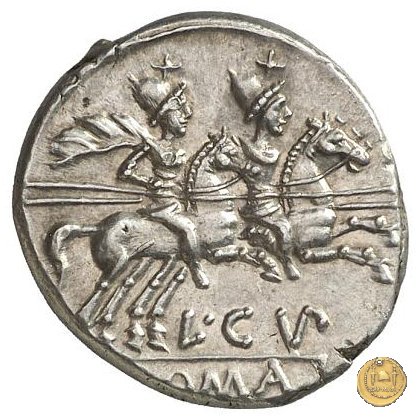 218/1 - denario L. Cupiennius 147 BC (Roma)