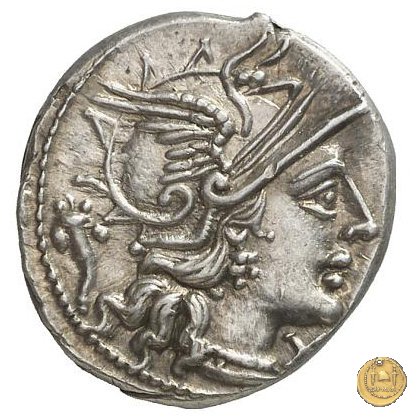 218/1 - denario L. Cupiennius 147 BC (Roma)