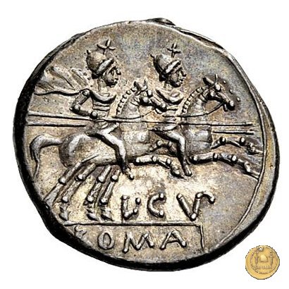 218/1 - denario L. Cupiennius 147 BC (Roma)