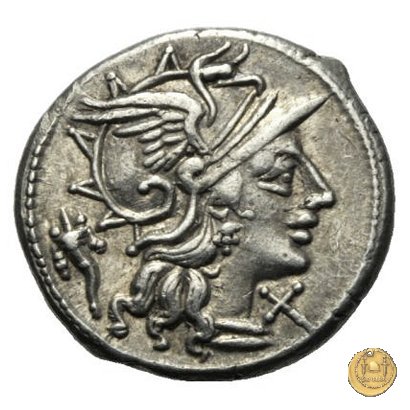 218/1 - denario L. Cupiennius 147 BC (Roma)