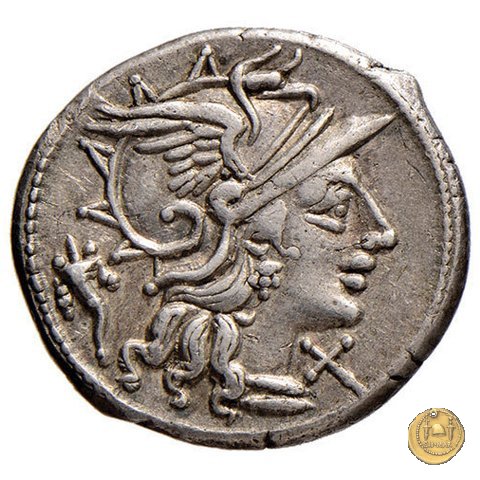 218/1 - denario L. Cupiennius 147 BC (Roma)