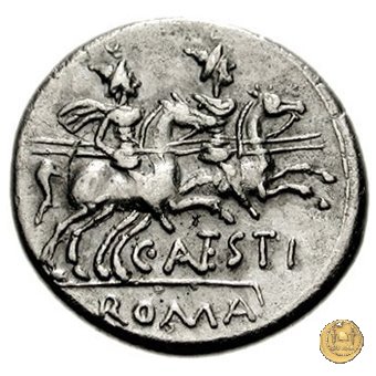 219/1 - denario C. Antestius 146 BC (Roma)