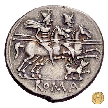 219/1 - denario C. Antestius 146 a.C. (Roma)