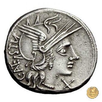 219/1 - denario C. Antestius 146 BC (Roma)