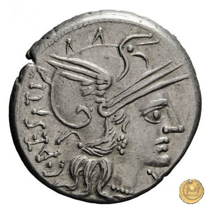 219/1 - denario C. Antestius 146 BC (Roma)