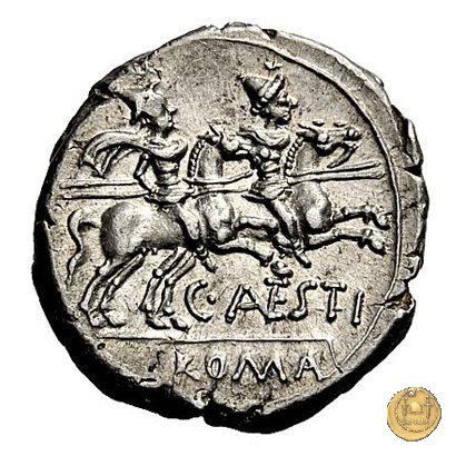 219/1 - denario C. Antestius 146 BC (Roma)