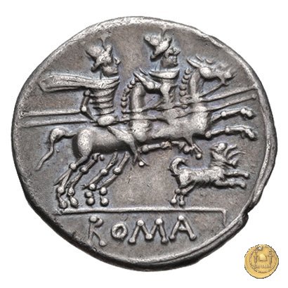 219/1 - denario C. Antestius 146 BC (Roma)