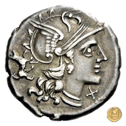 219/1 - denario C. Antestius 146 BC (Roma)