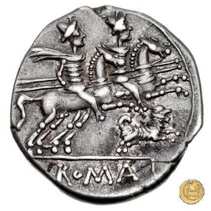 219/1 - denario C. Antestius 146 a.C. (Roma)