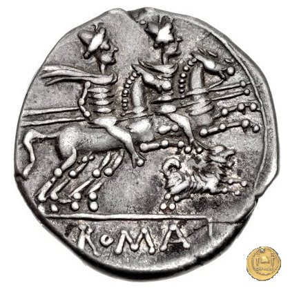 219/1 - denario C. Antestius 146 BC (Roma)