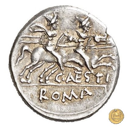 219/1 - denario C. Antestius 146 BC (Roma)