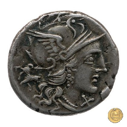 219/1 - denario C. Antestius 146 BC (Roma)