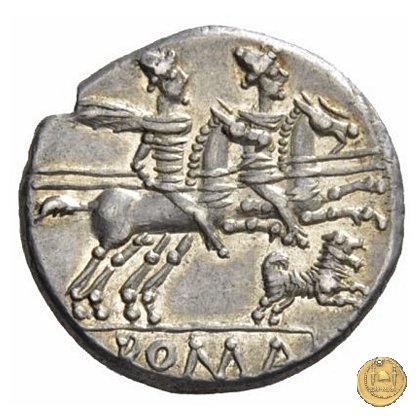 219/1 - denario C. Antestius 146 BC (Roma)