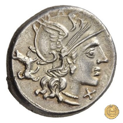 219/1 - denario C. Antestius 146 BC (Roma)