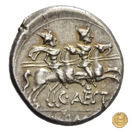 219/1 - denario C. Antestius 146 BC (Roma)