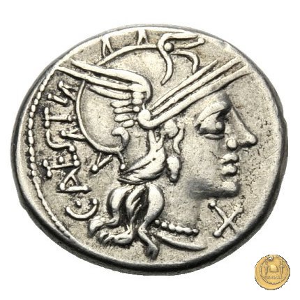 219/1 - denario C. Antestius 146 BC (Roma)