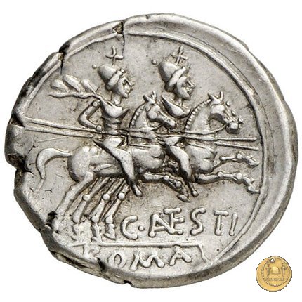 219/1 - denario C. Antestius 146 BC (Roma)