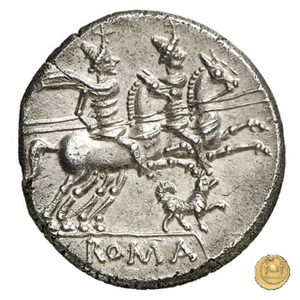 219/1 - denario C. Antestius 146 BC (Roma)