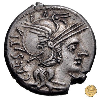 219/1 - denario C. Antestius 146 BC (Roma)