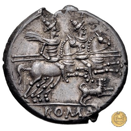 219/1 - denario C. Antestius 146 BC (Roma)