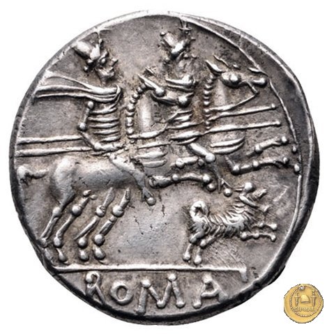 219/1 - denario C. Antestius 146 BC (Roma)